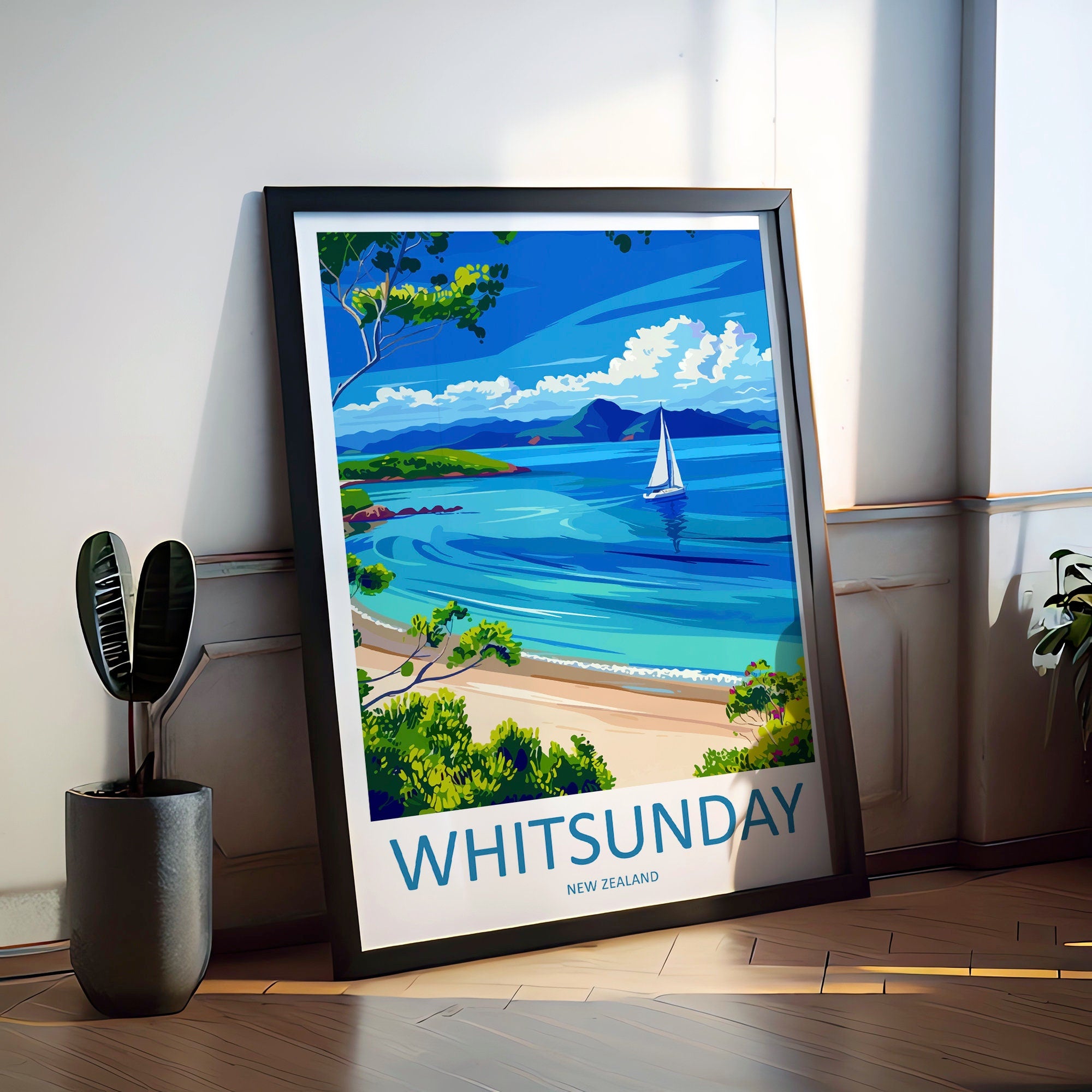 Whitsunday Travel Print