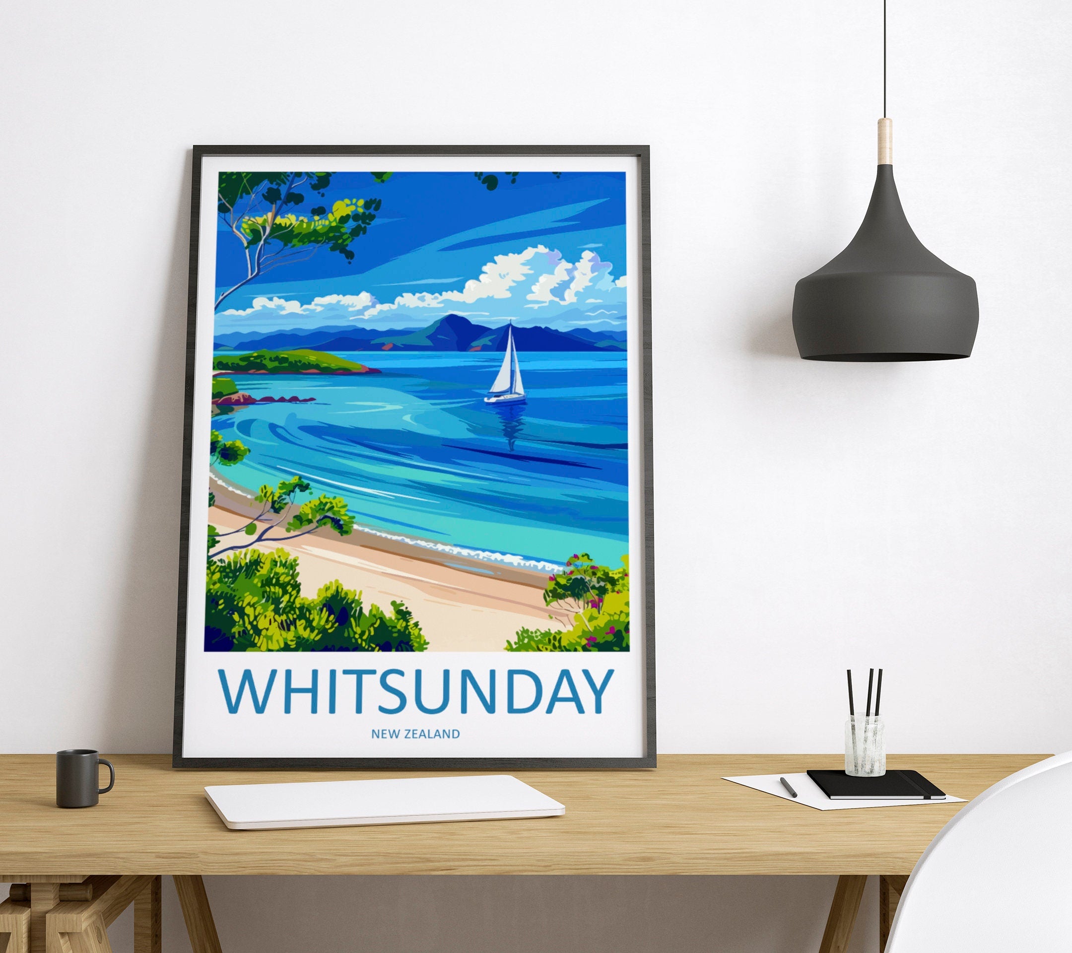 Whitsunday Travel Print