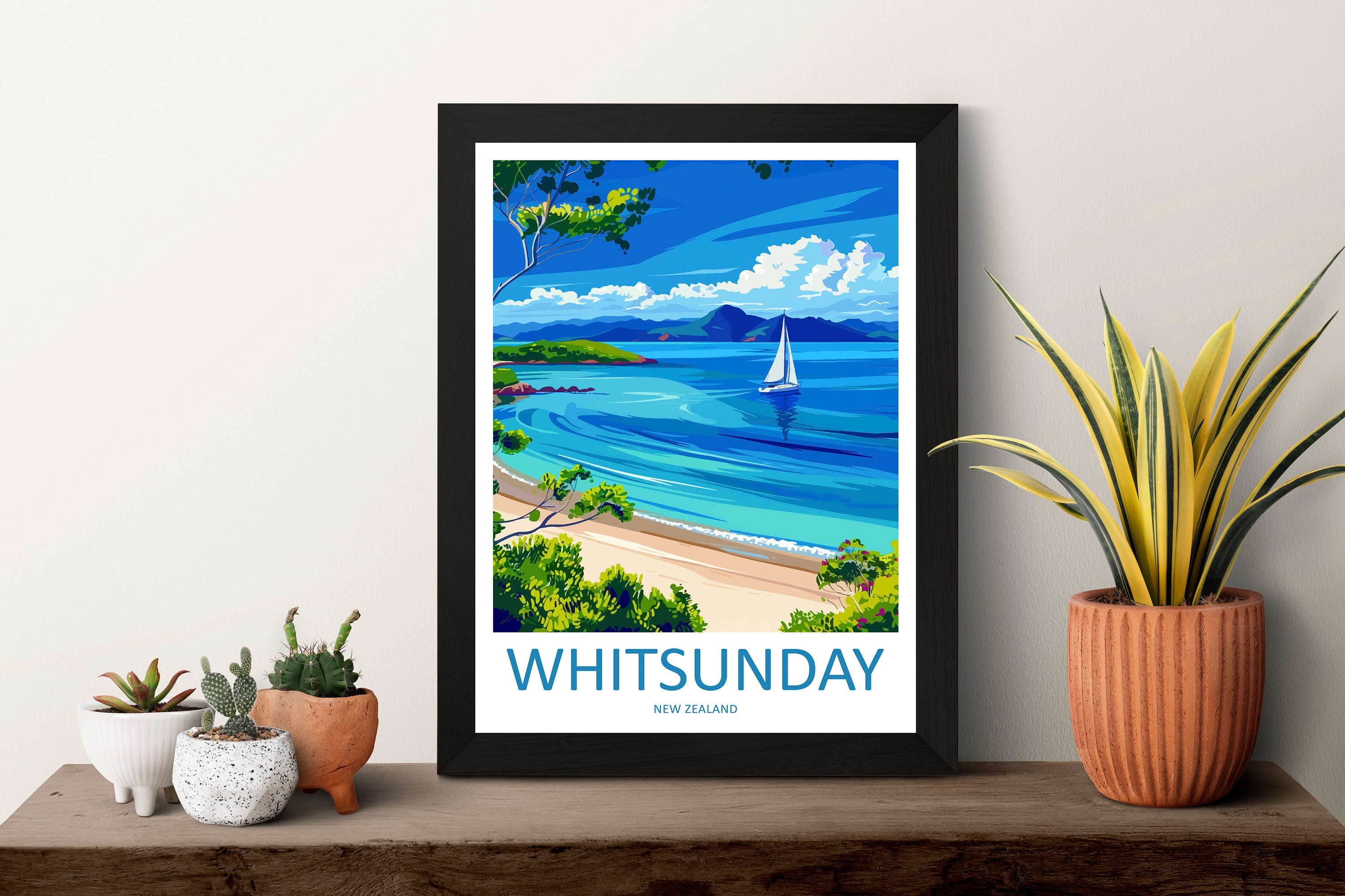 Whitsunday Travel Print