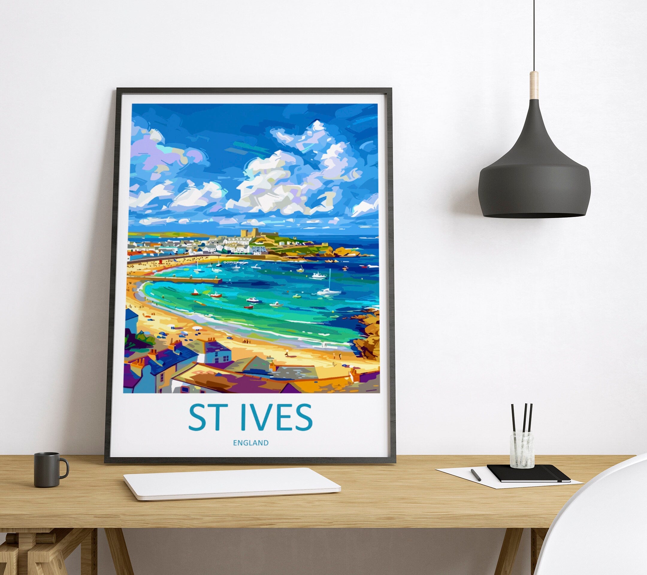 St Ives Travel Print