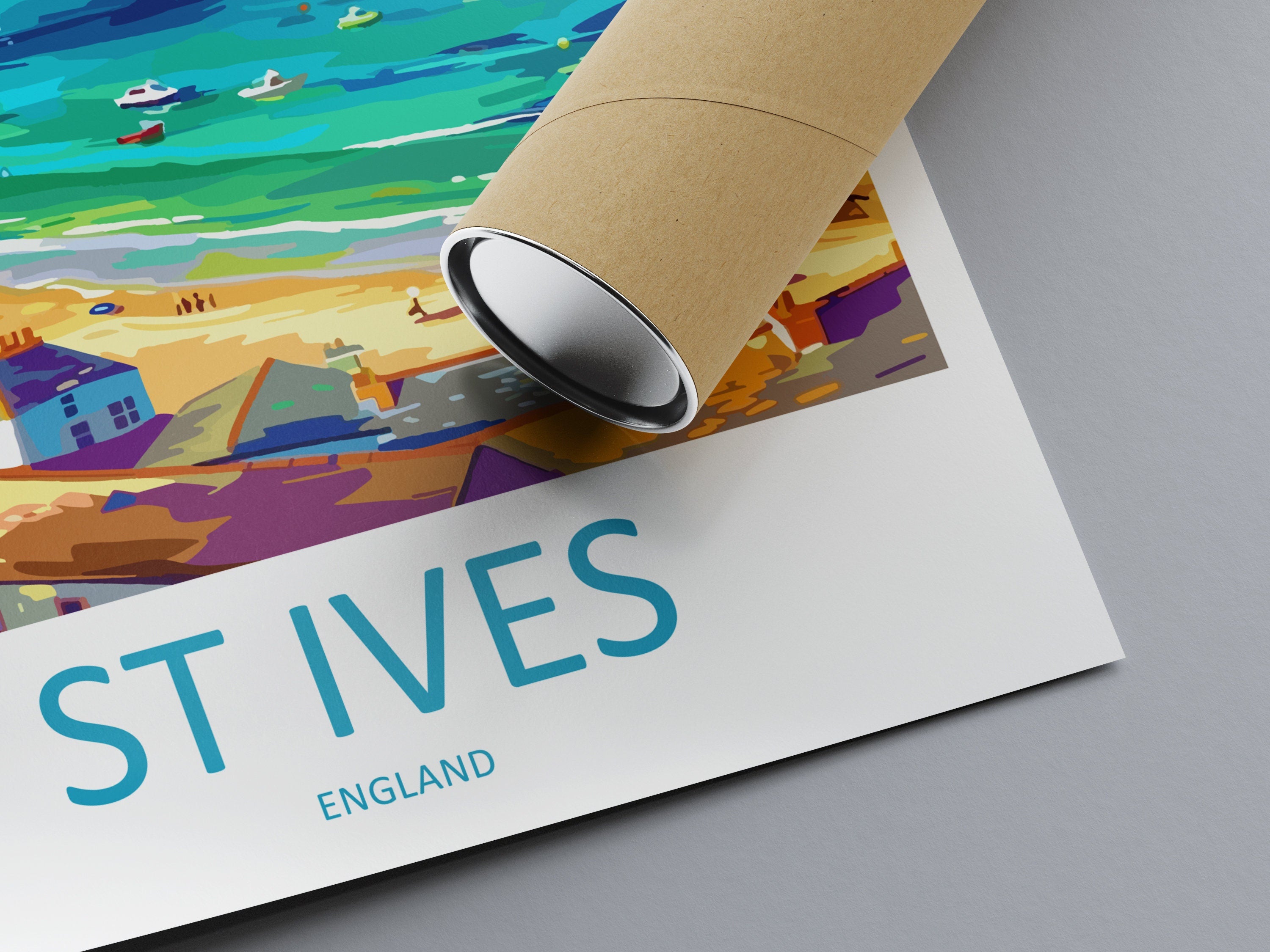 St Ives Travel Print