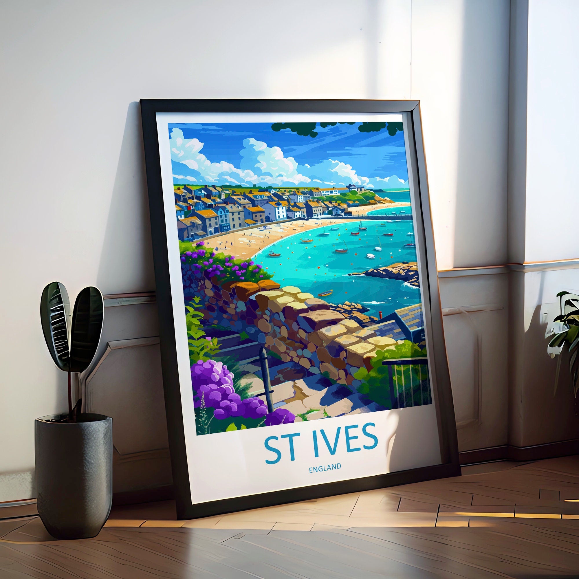 St Ives Travel Print