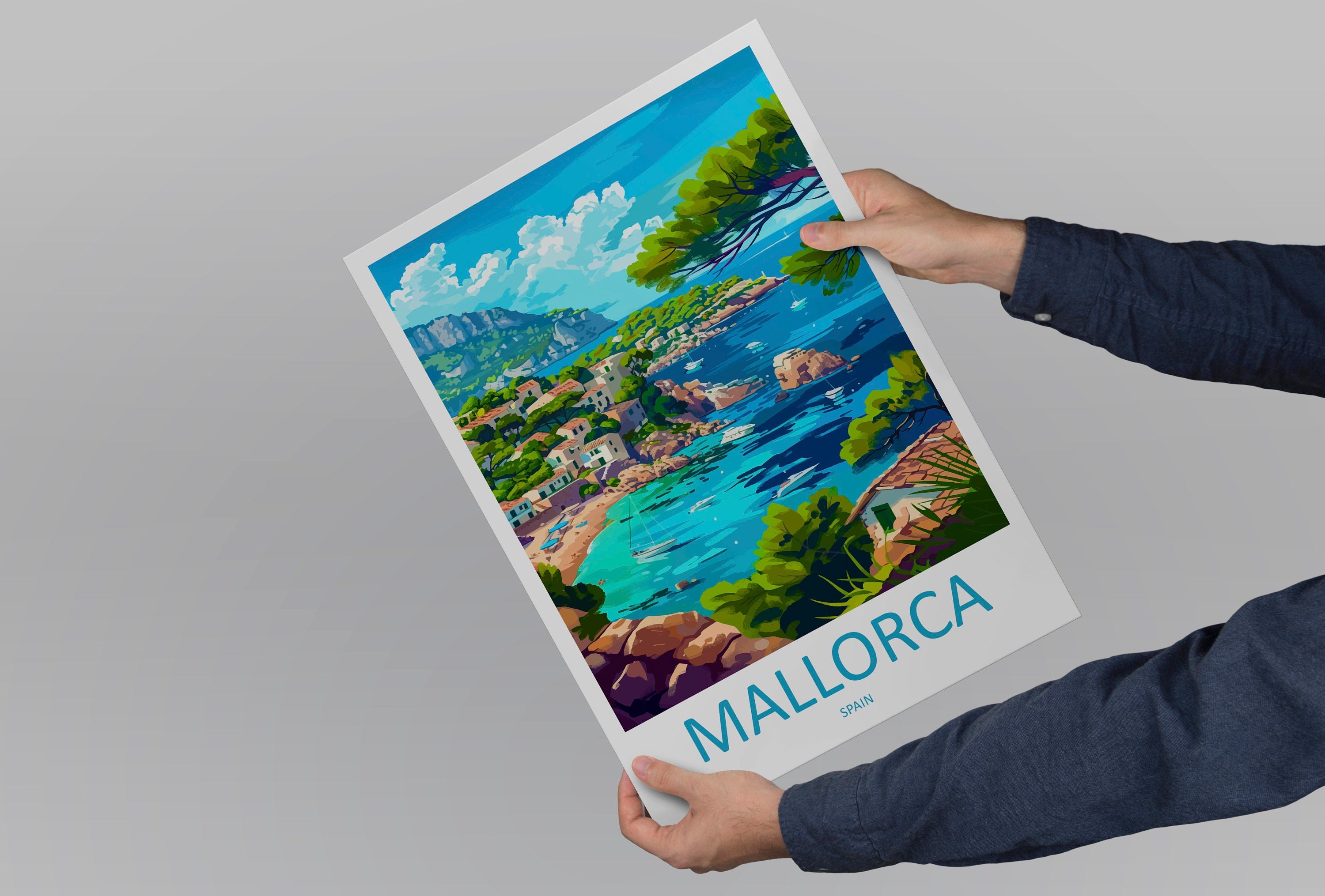 Mallorca Travel Print