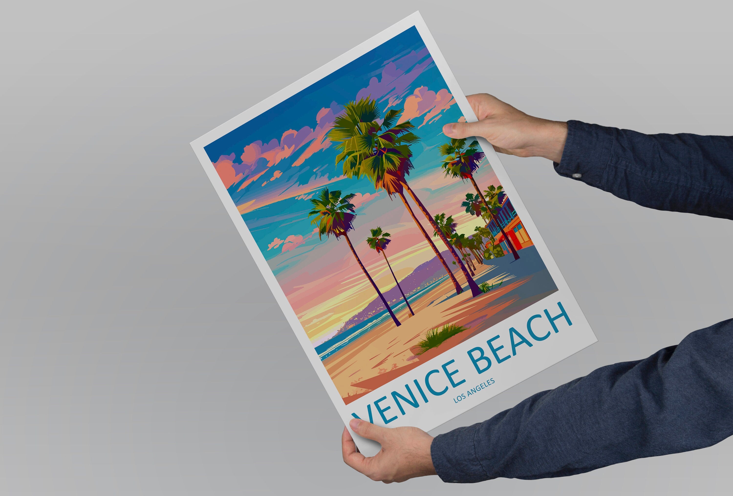 Venice Beach Travel Print