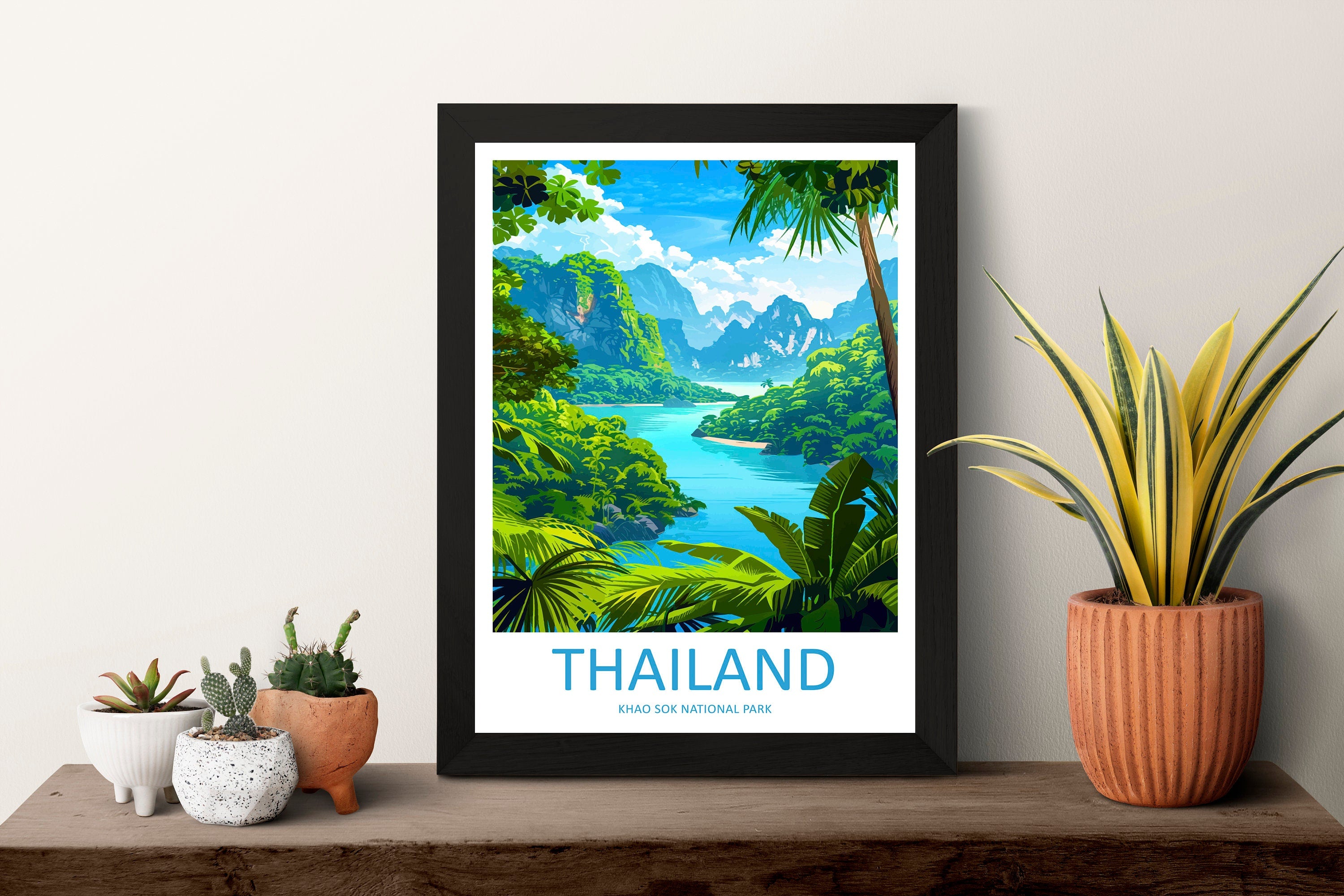 Khao Sok National Park Travel Print