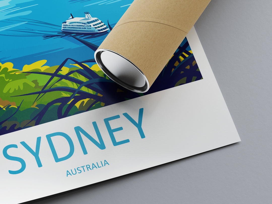 Sydney Opera House Travel Print Wall Art Sydney Wall Hanging Home Décor Sydney Gift Art Lovers Wall Art Australia Travel Print Opera House
