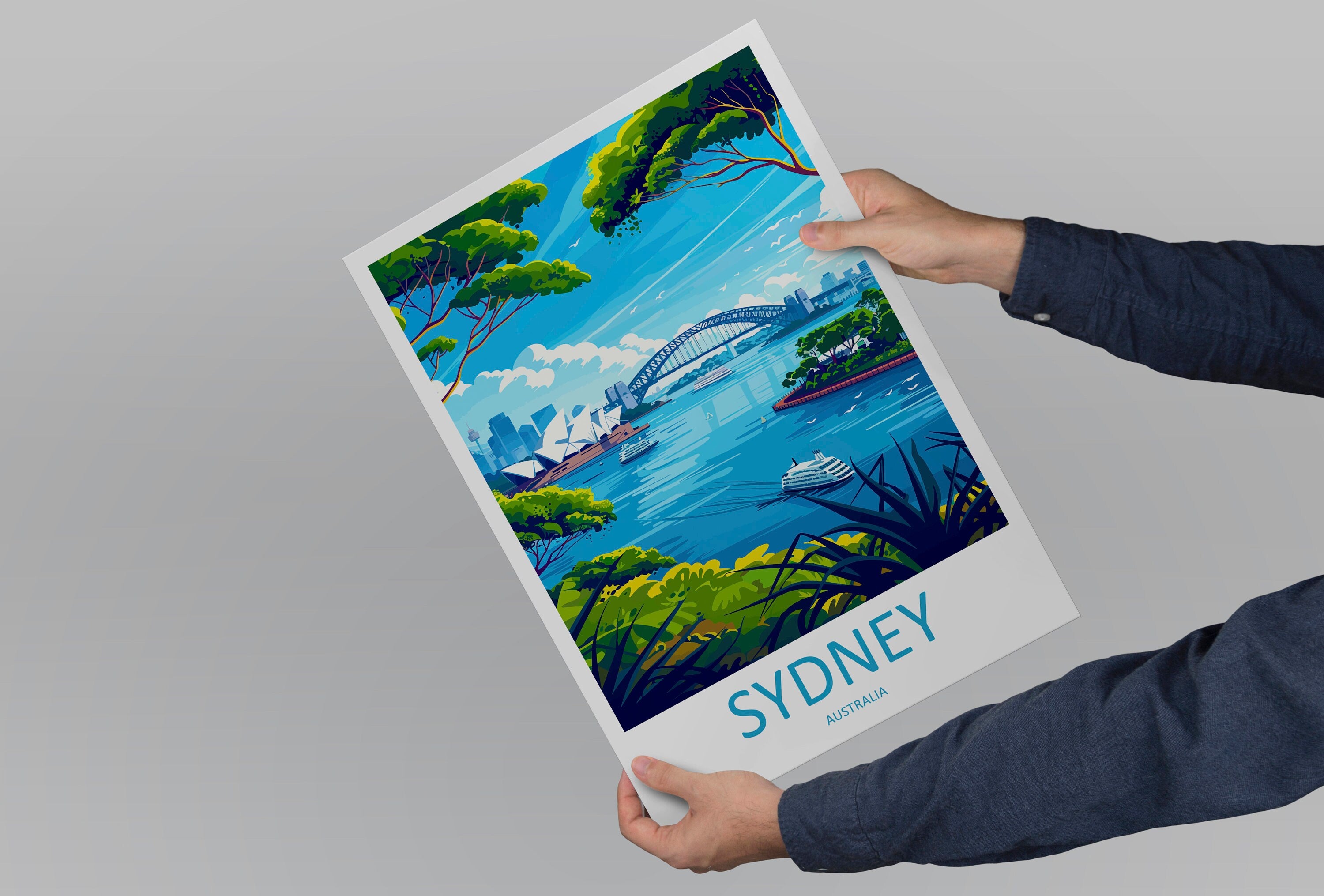 Sydney Opera House Travel Print