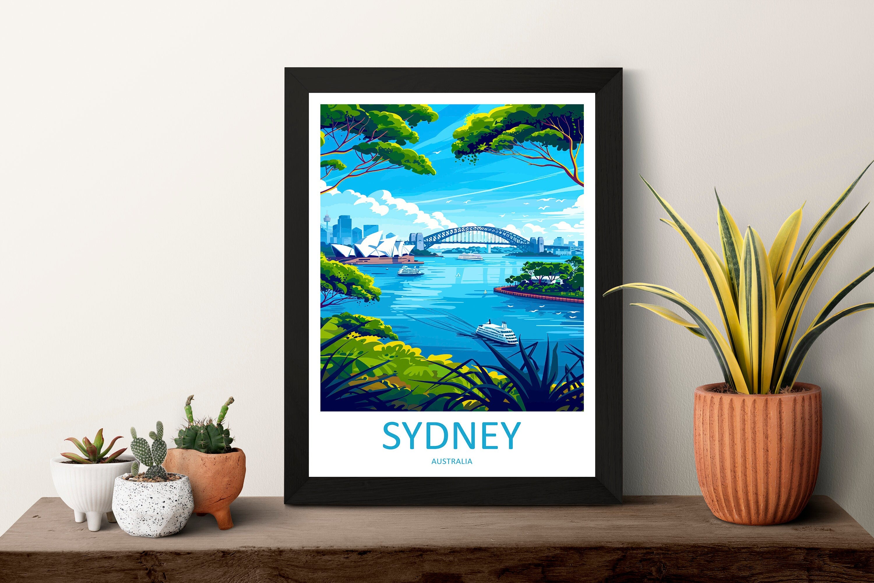 Sydney Opera House Travel Print