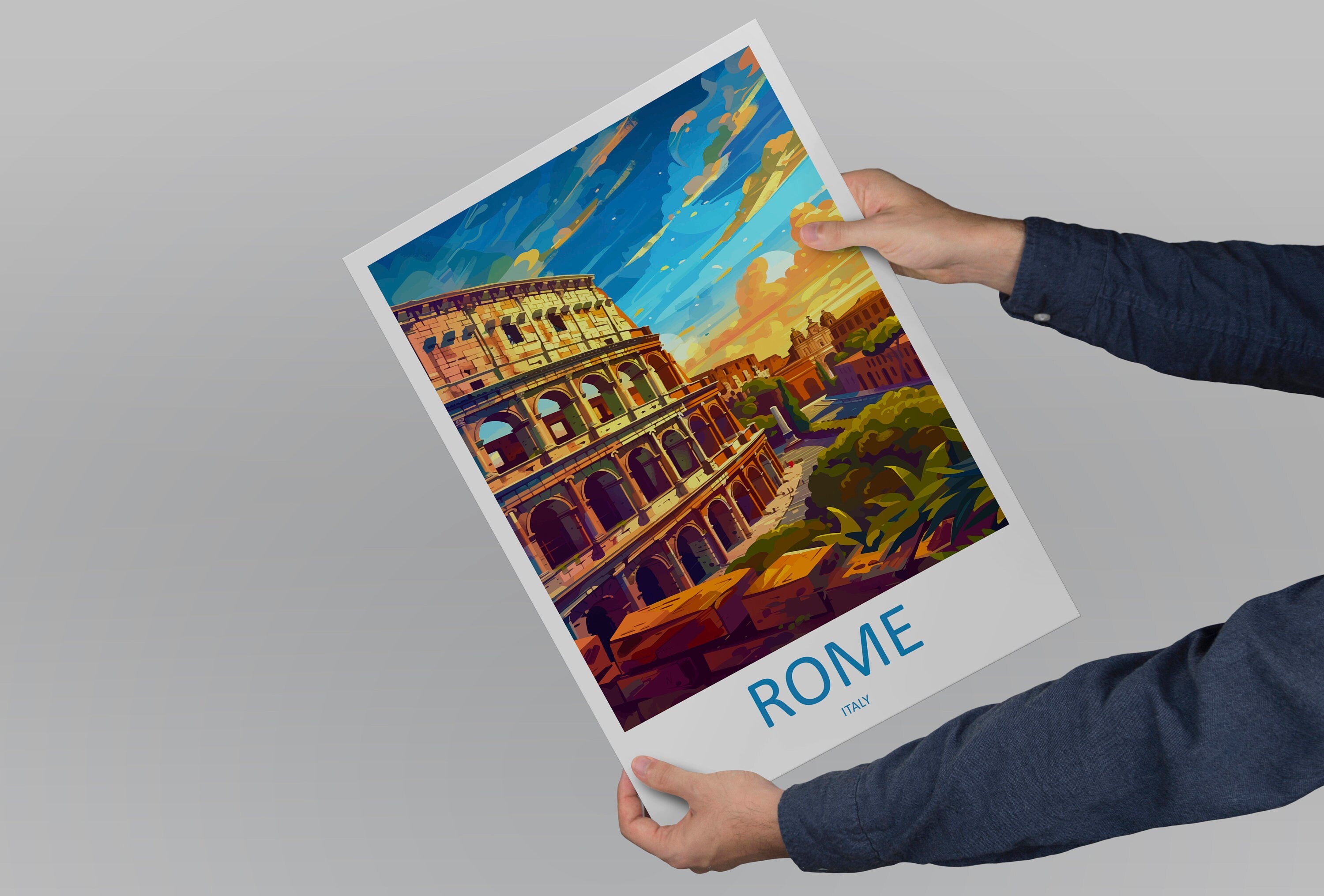 Rome Travel Print