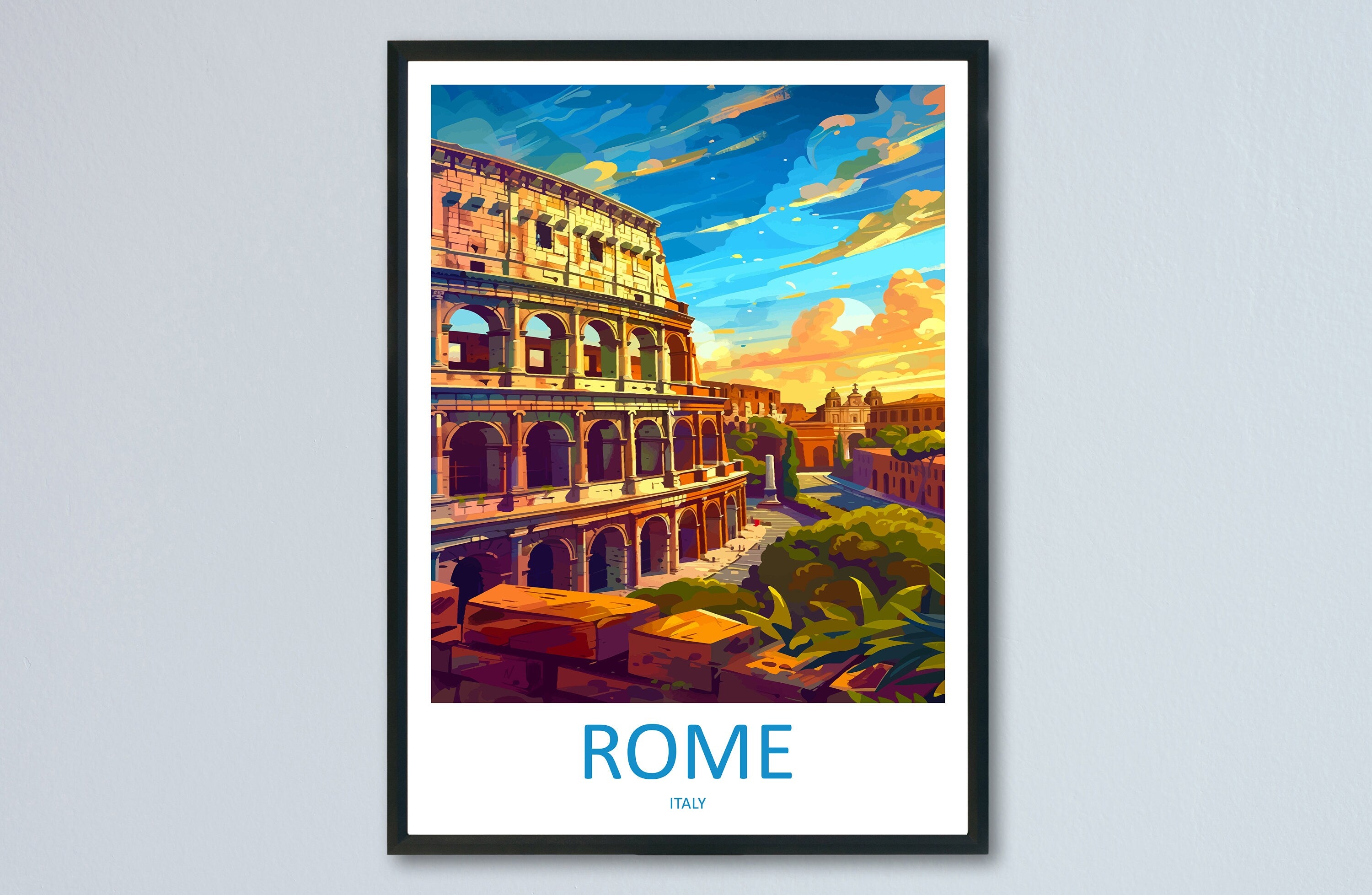 Rome Travel Print