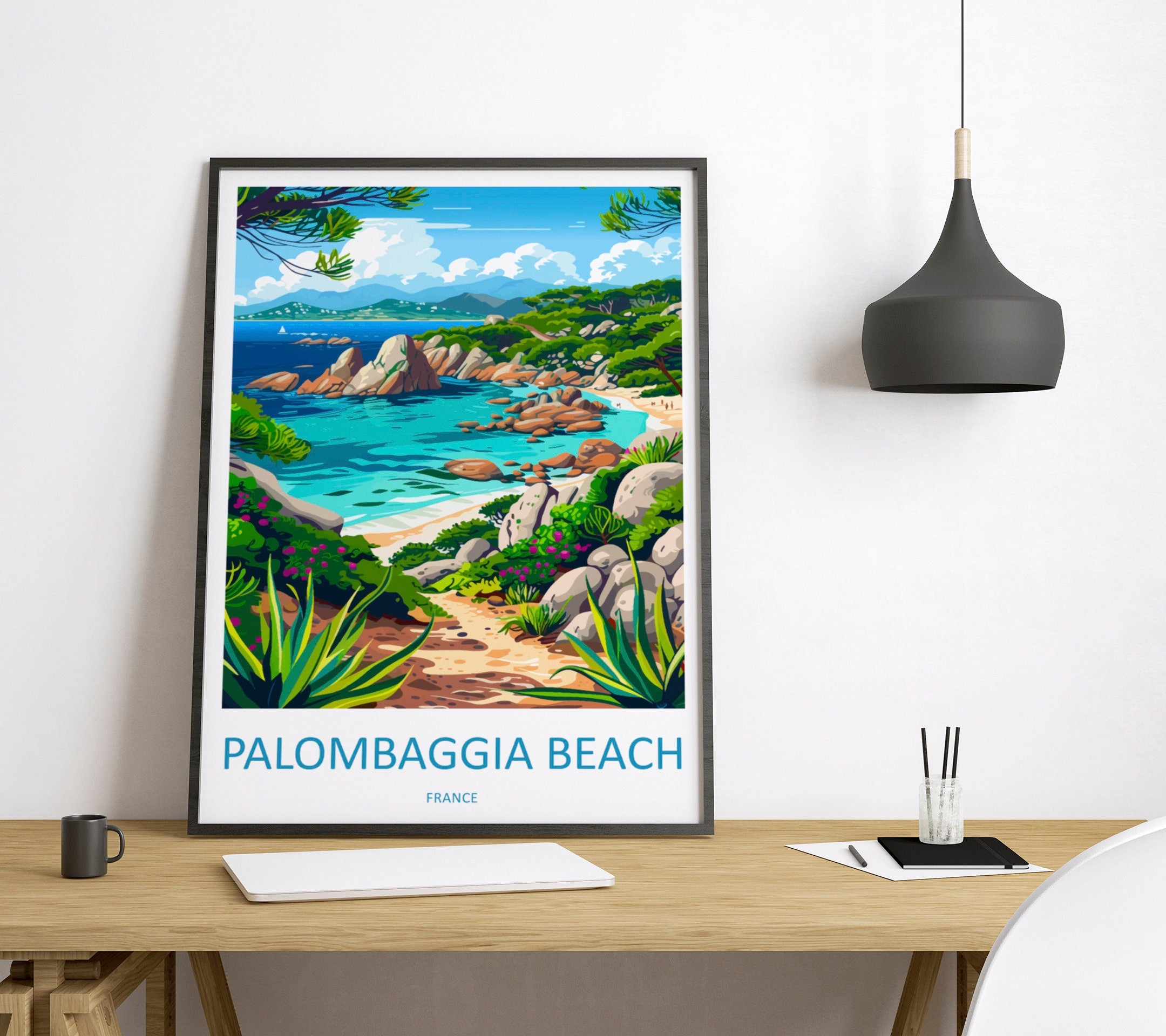 Palombaggia Travel Print