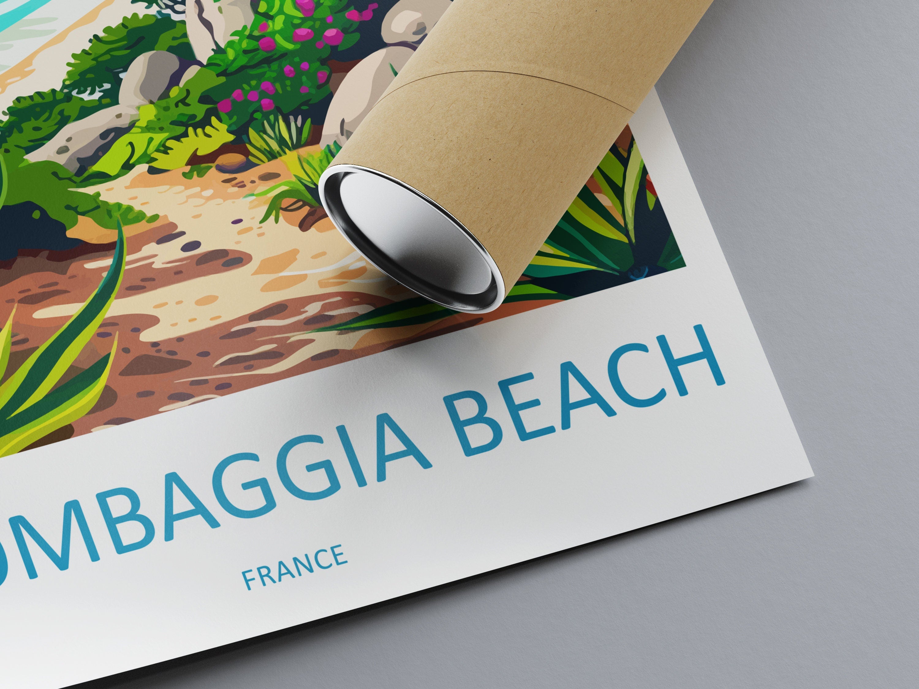 Palombaggia Travel Print