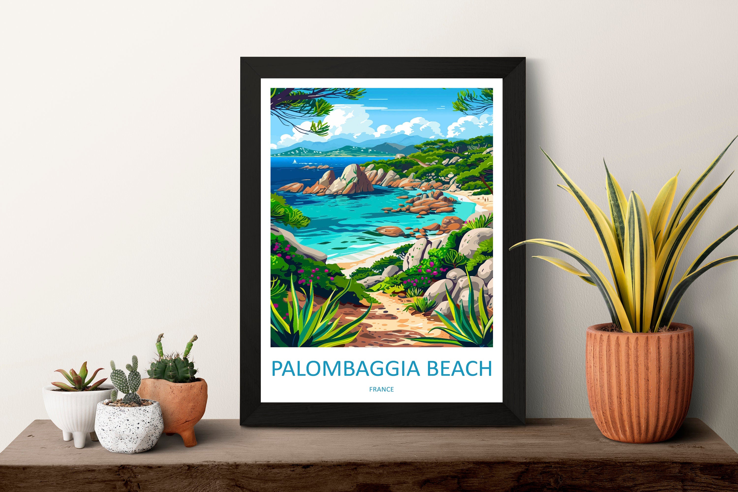 Palombaggia Travel Print