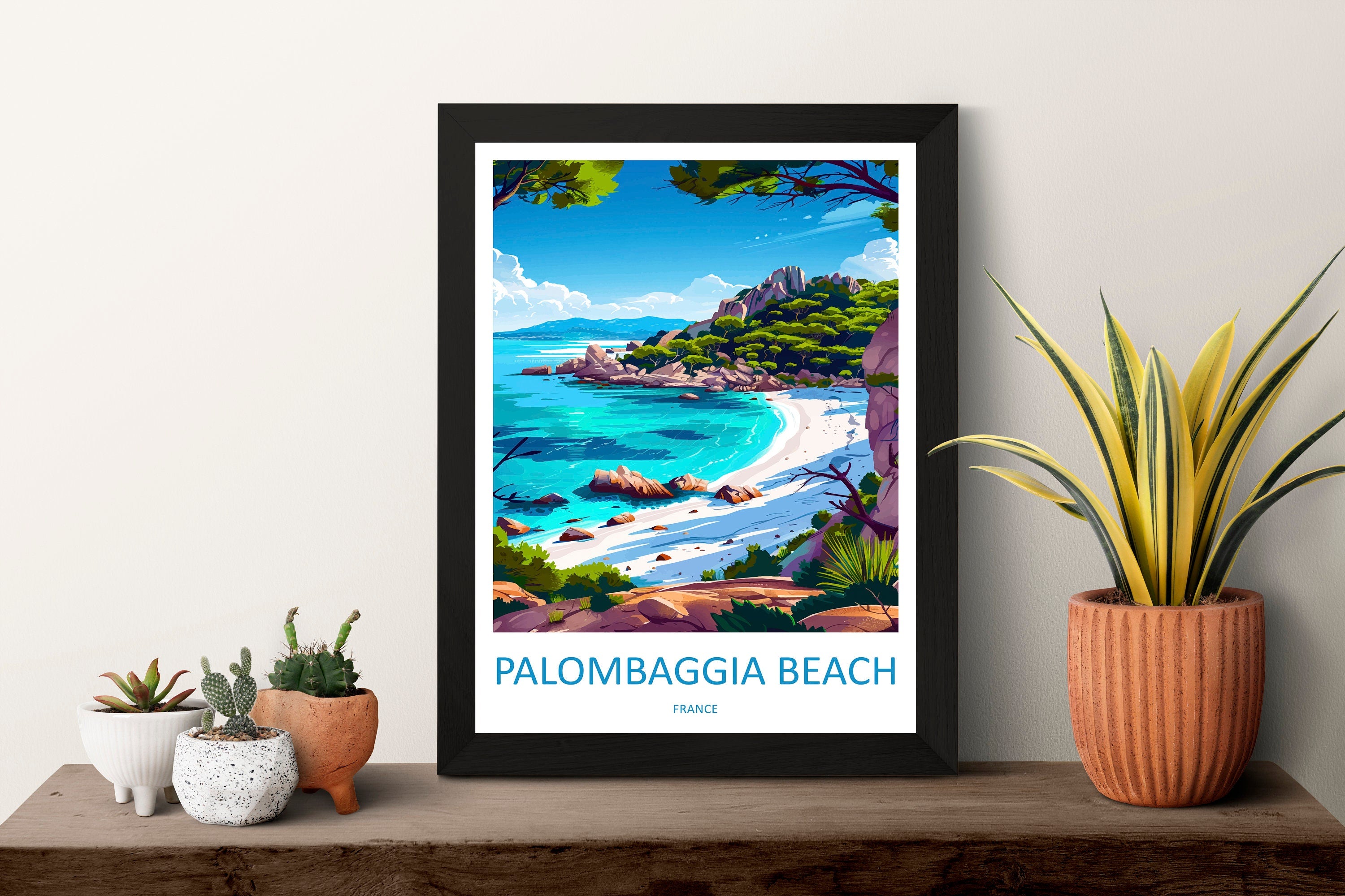 Palombaggia Travel Print