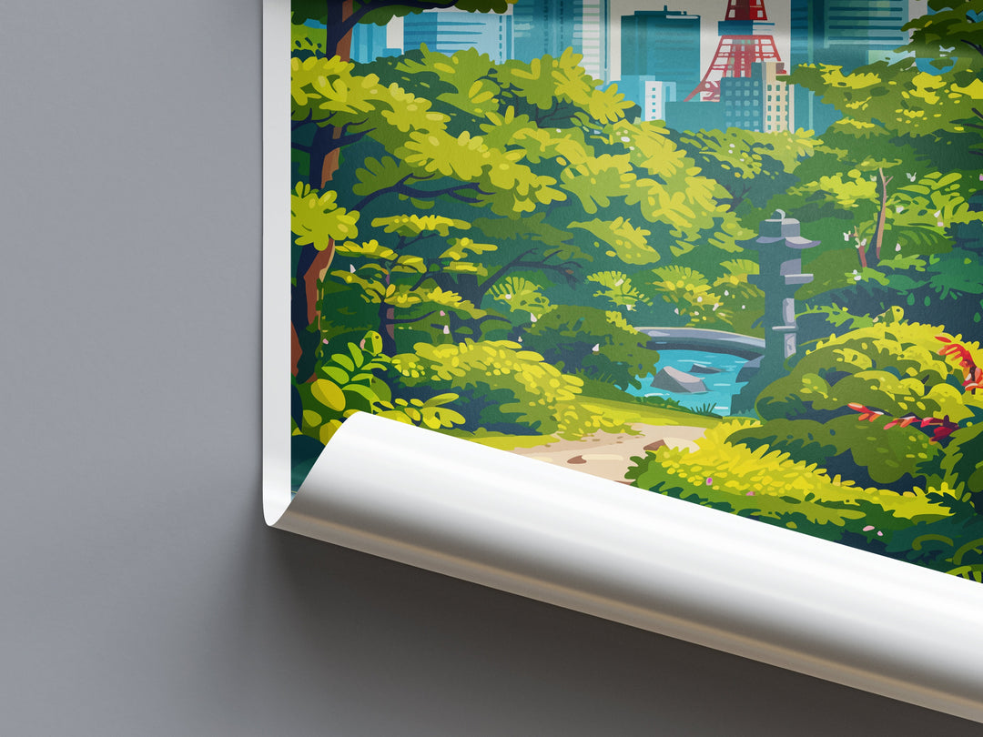 Japan Travel Print Wall Art Japan Wall Hanging Home Décor Japan Gift Art Lovers Tokyo Art Lover Gift Tokyo Travel Gift