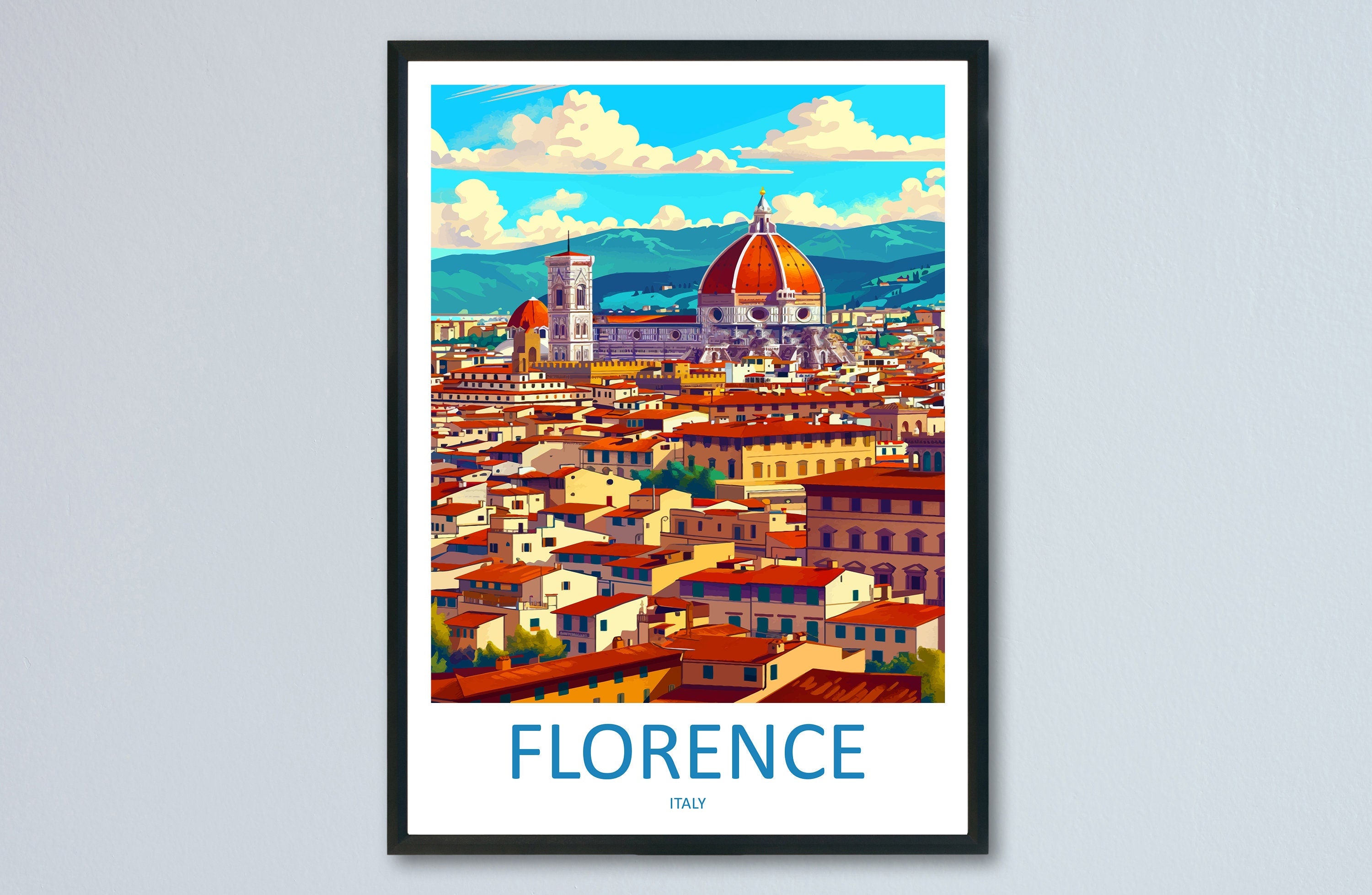 Florence Travel Print