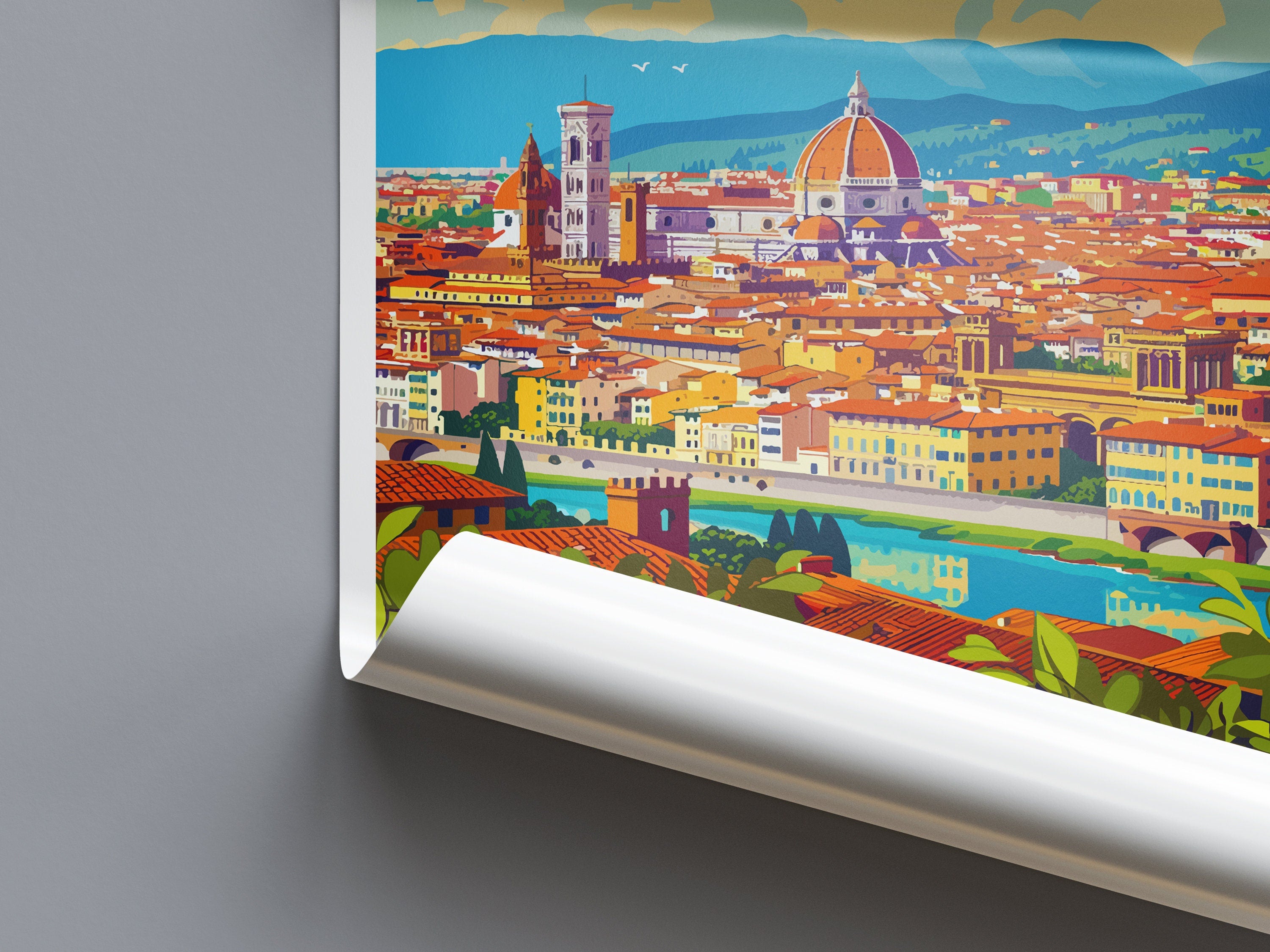 Florence Travel Print