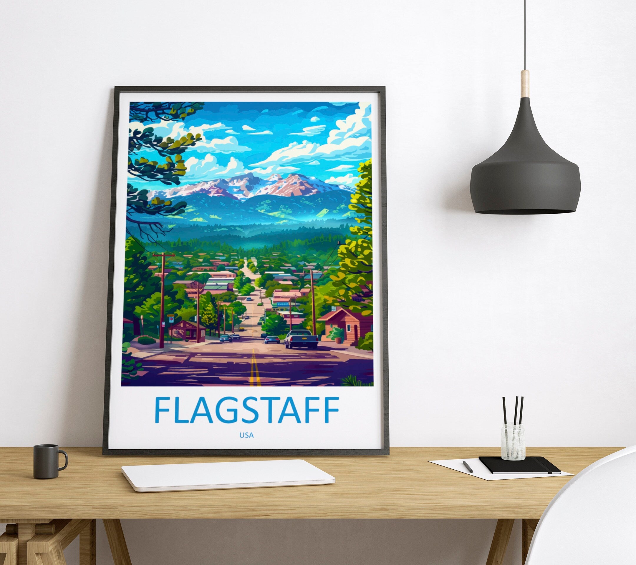 Flagstaff Travel Print