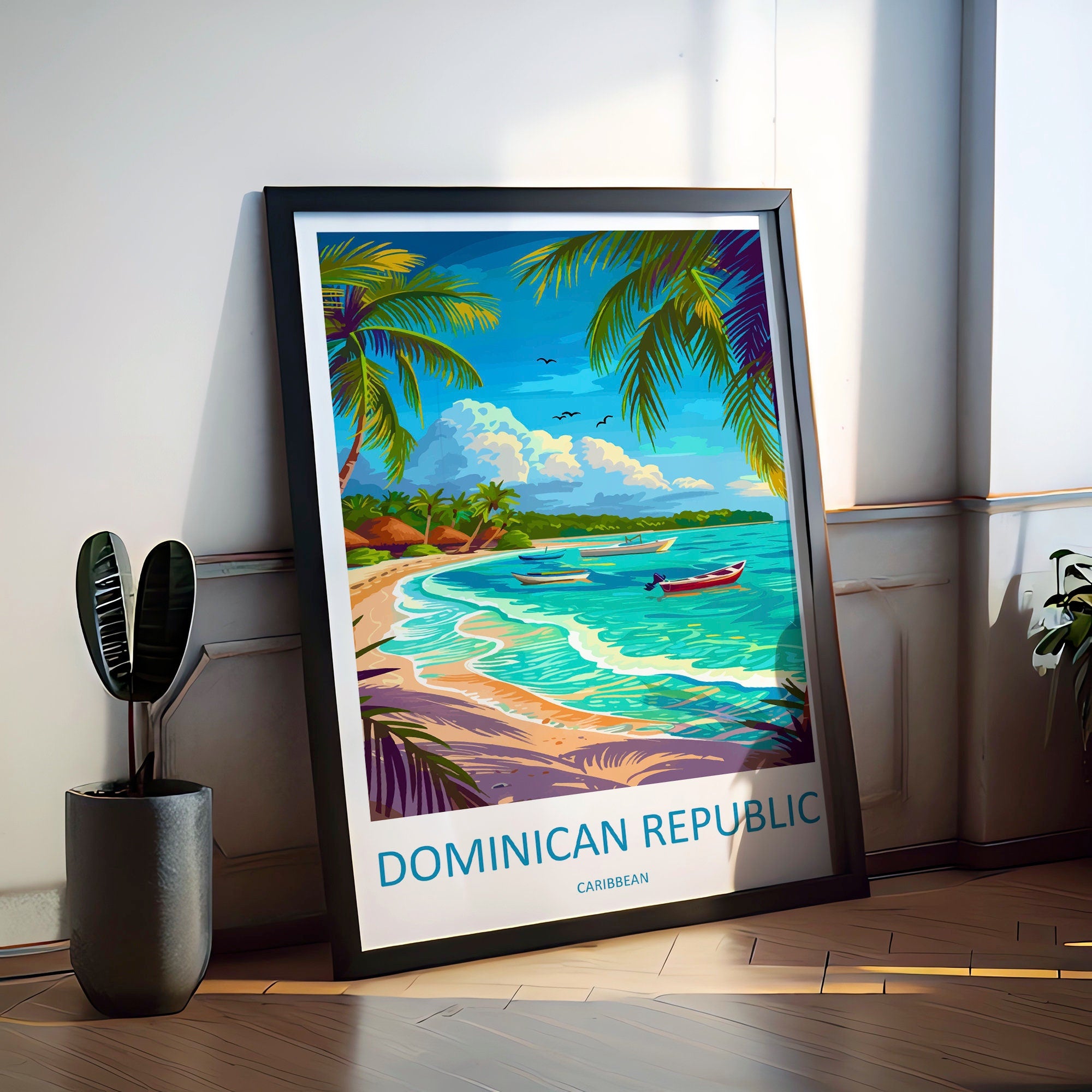 Dominican Republic Travel Print