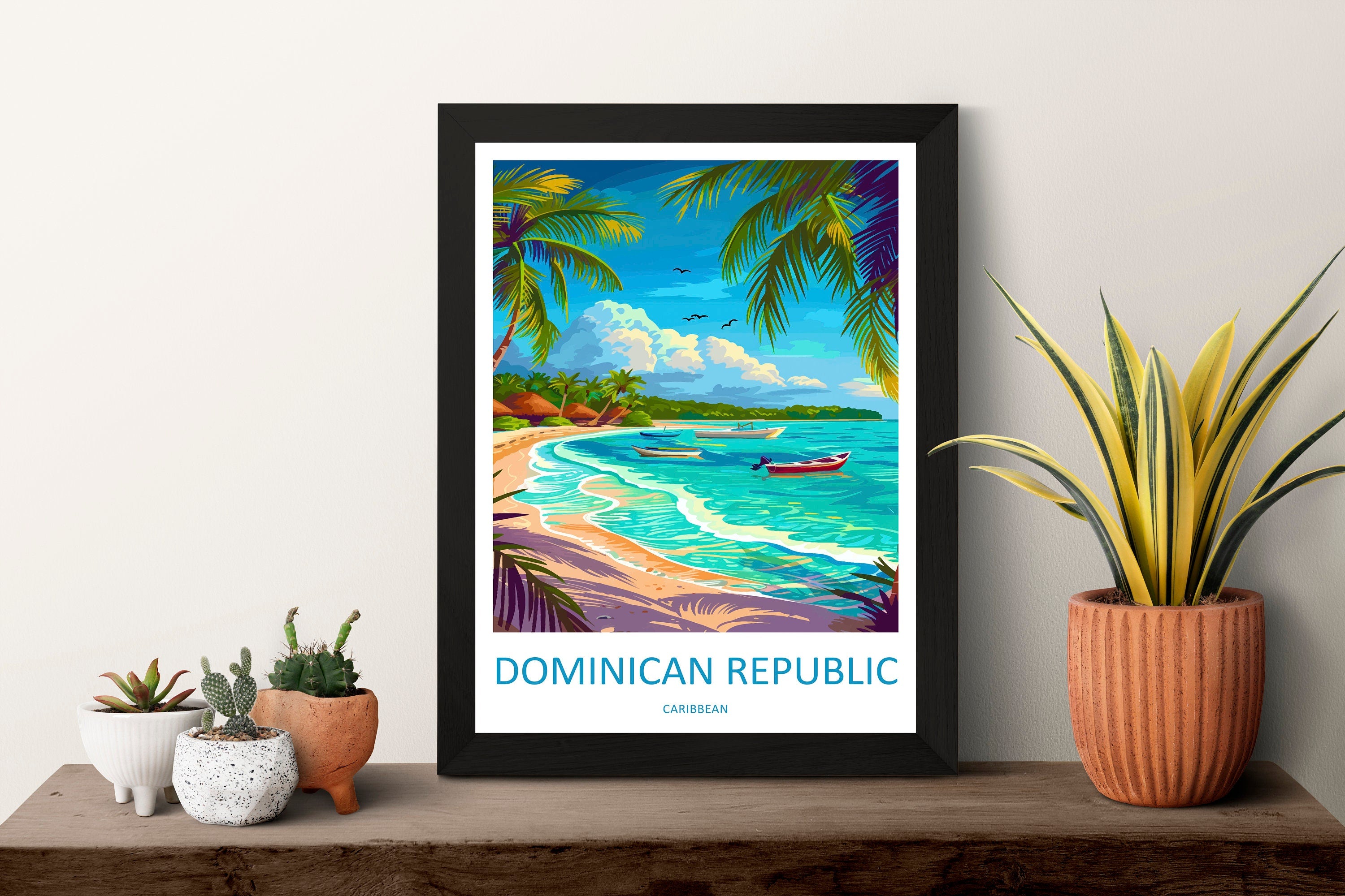 Dominican Republic Travel Print