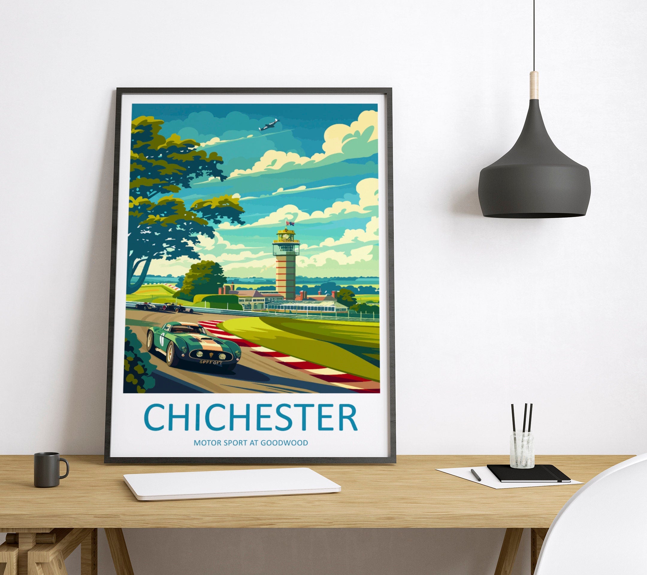 Chichester Motorsport At Goodwood Travel Print