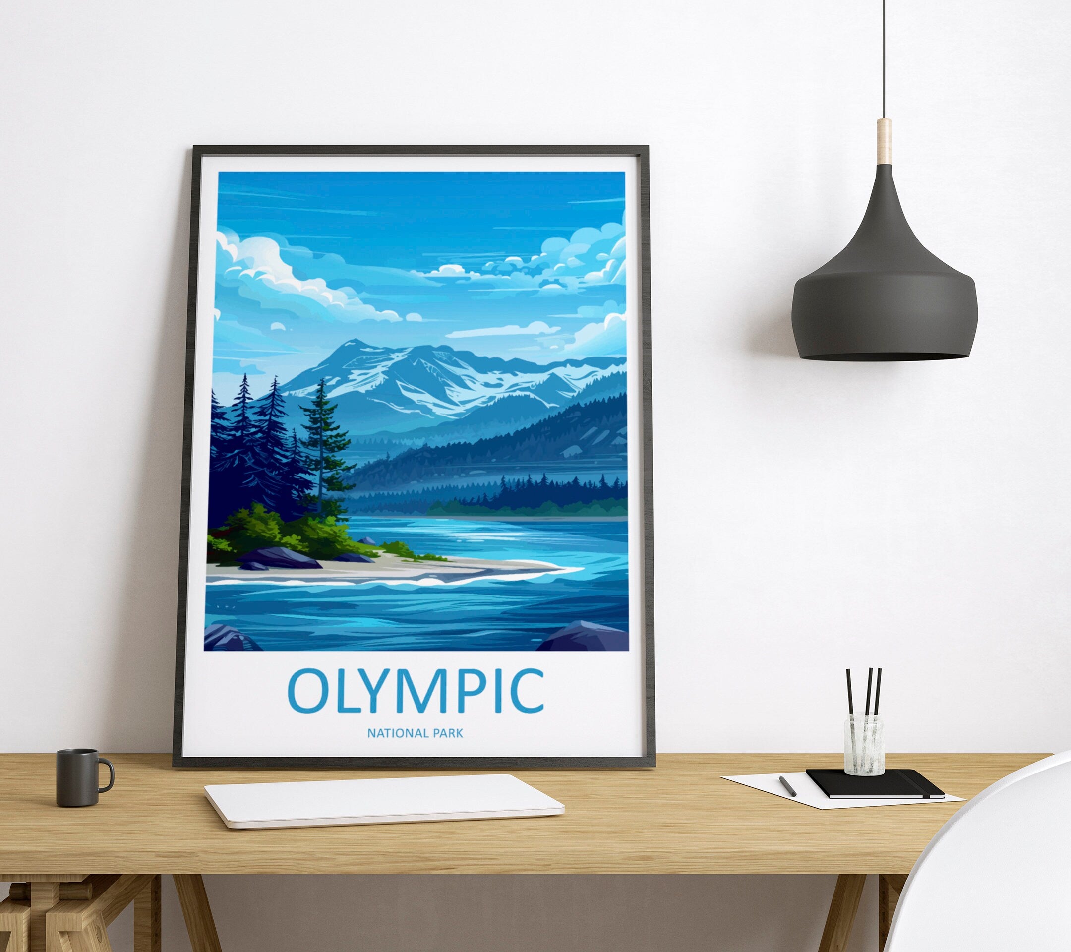 Olympic National Park Travel Print