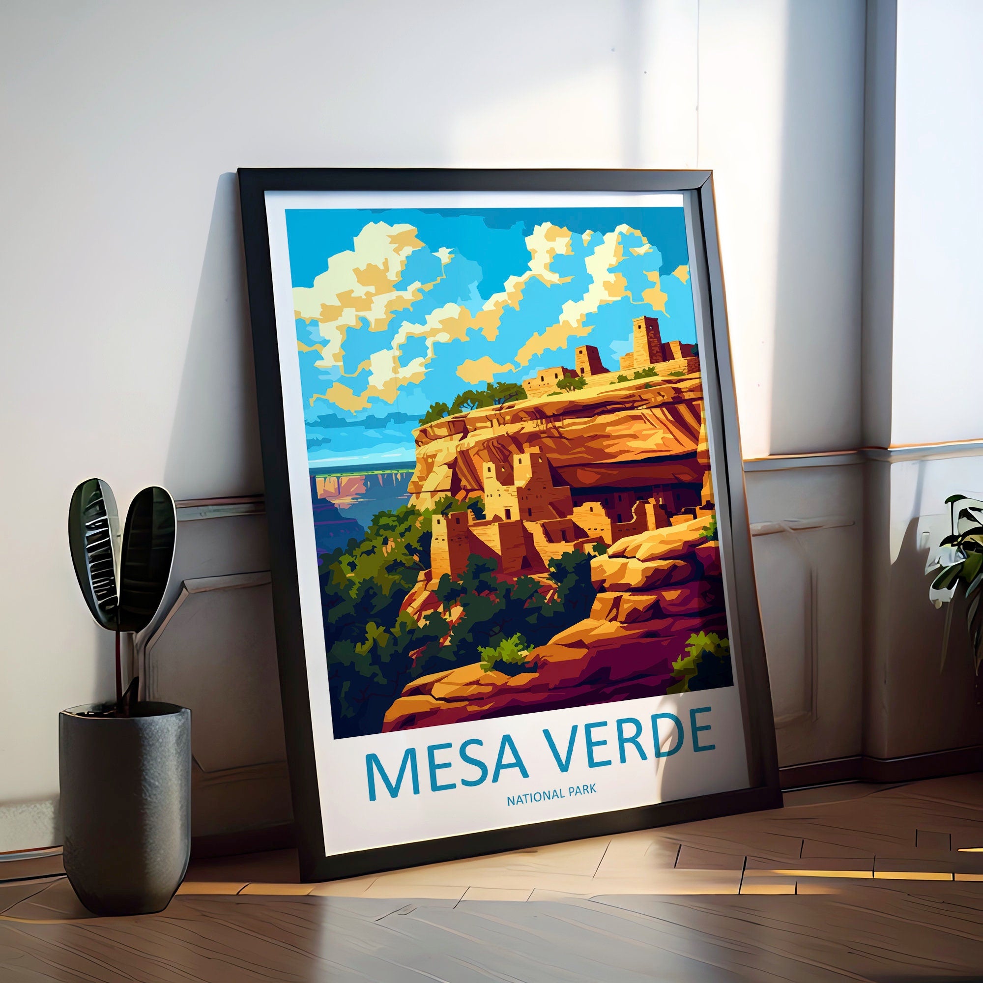 Mesa Verde National Park Travel Print