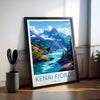 Kenai Fjords National Park Travel Print