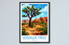 Joshua Tree National Park Travel Print Wall Art Joshua Tree Wall Hanging Home Décor Joshua Tree Gift Art Lovers California Art Lover Gift