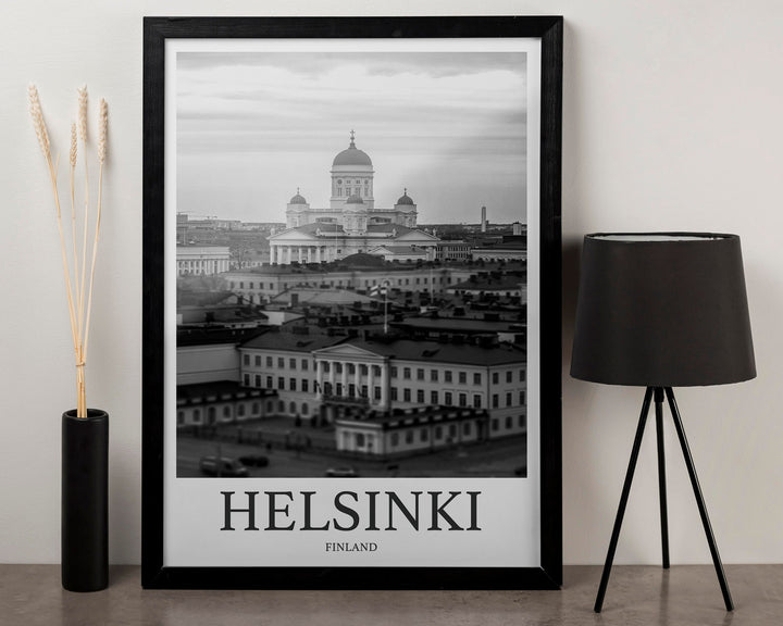 Helsinki Photo Print of Helsinki Travel Photo Finland Art Decor Photo Travel Art Gift For Travel Artwork Wall Art Framed Photo Print
