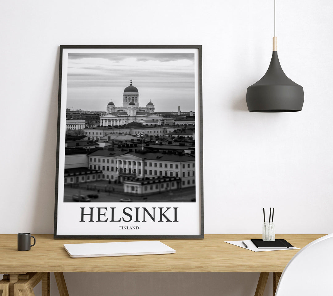 Helsinki Photo Print of Helsinki Travel Photo Finland Art Decor Photo Travel Art Gift For Travel Artwork Wall Art Framed Photo Print