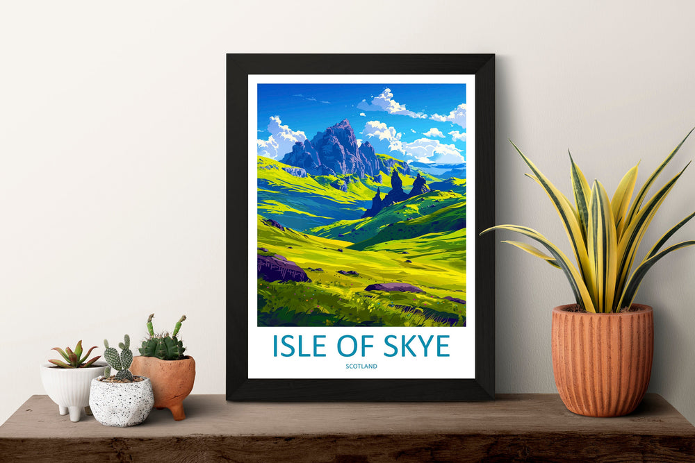 Isle of Skye Print Isle of Skye Home Decor Landscape Art Print The Storr Wall Art for Scotland Enthusiast Gift Wall Hanging Isle of Skye