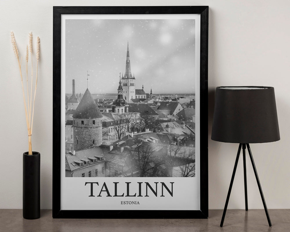 Tallinn Photo Print of Tallinn Travel Photo Estonia Art Decor Photo Travel Art Gift For Travel Artwork Wall Art Framed Photo Print