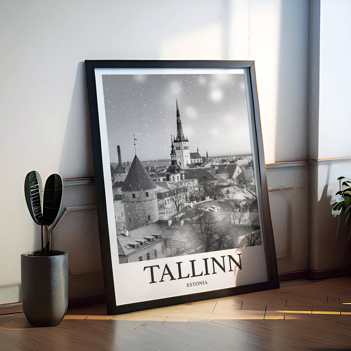 Tallinn Photo Print of Tallinn Travel Photo Estonia Art Decor Photo Travel Art Gift For Travel Artwork Wall Art Framed Photo Print