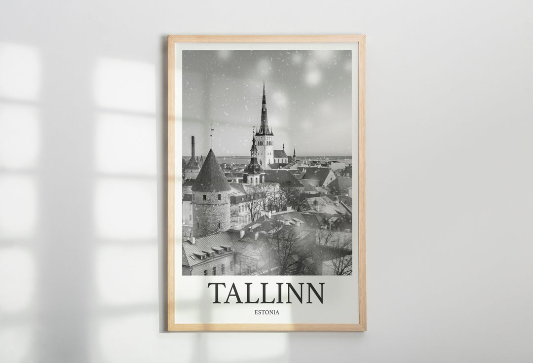 Tallinn Photo Print of Tallinn Travel Photo Estonia Art Decor Photo Travel Art Gift For Travel Artwork Wall Art Framed Photo Print
