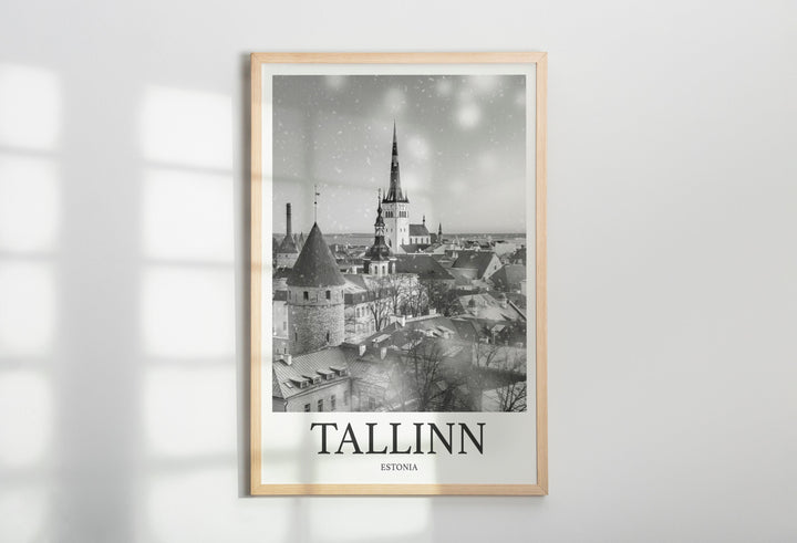 Tallinn Photo Print of Tallinn Travel Photo Estonia Art Decor Photo Travel Art Gift For Travel Artwork Wall Art Framed Photo Print