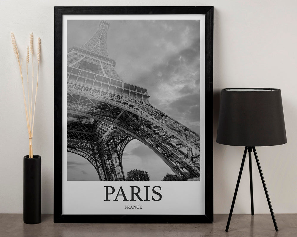 Paris Photo Print of Eiffel Tower Travel Photo Hanging Decor Photo Travel Art Gift For Travel Artwork Wall Art Framed Photo Travel Print