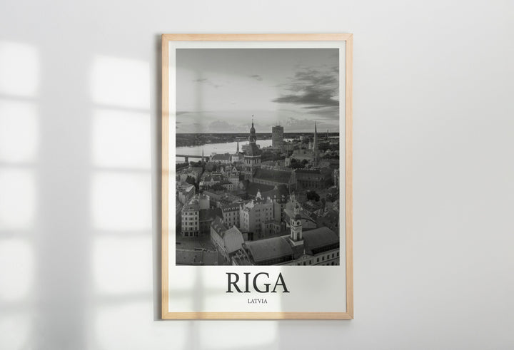 Riga Photo Print of Riga latvia Travel Photo Hanging Decor Photo Travel Art Gift For Travel Artwork Wall Art Framed Photo Travel Print