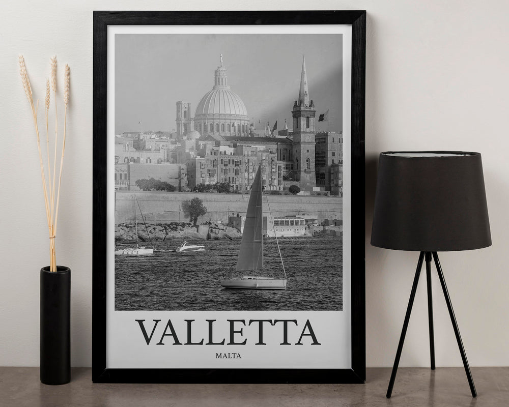 Valletta Photo Print of Valletta Malta Travel Photo Hanging Decor Photo Travel Art Gift For Travel Artwork Wall Art Framed Photo Travel