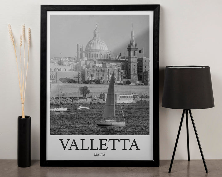 Valletta Photo Print of Valletta Malta Travel Photo Hanging Decor Photo Travel Art Gift For Travel Artwork Wall Art Framed Photo Travel