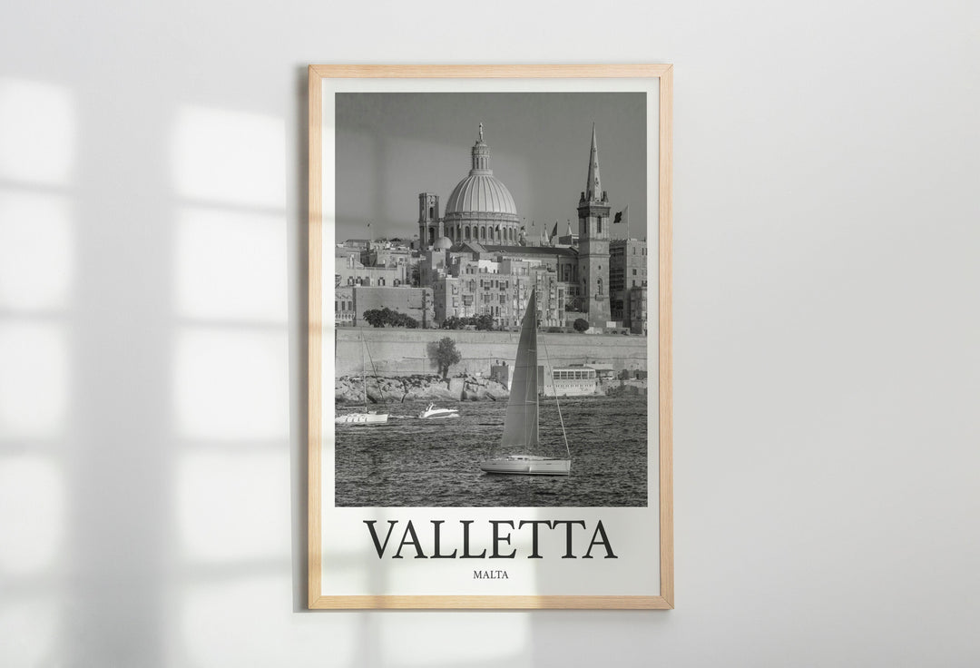 Valletta Photo Print of Valletta Malta Travel Photo Hanging Decor Photo Travel Art Gift For Travel Artwork Wall Art Framed Photo Travel