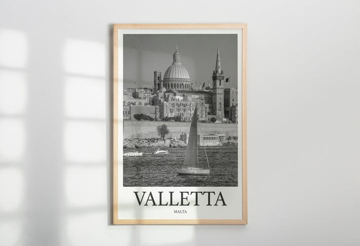 Valletta Photo Print of Valletta Malta Travel Photo Hanging Decor Photo Travel Art Gift For Travel Artwork Wall Art Framed Photo Travel