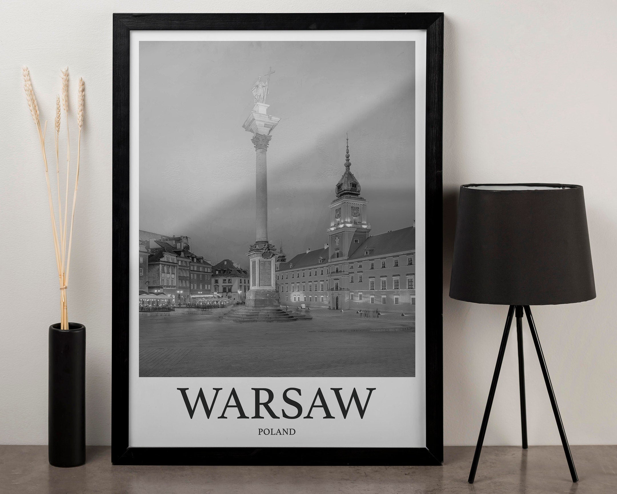 Warsaw Photo Print of Warsaw Poland Travel Photo Hanging Decor Photo Travel Art Gift For Travel Artwork