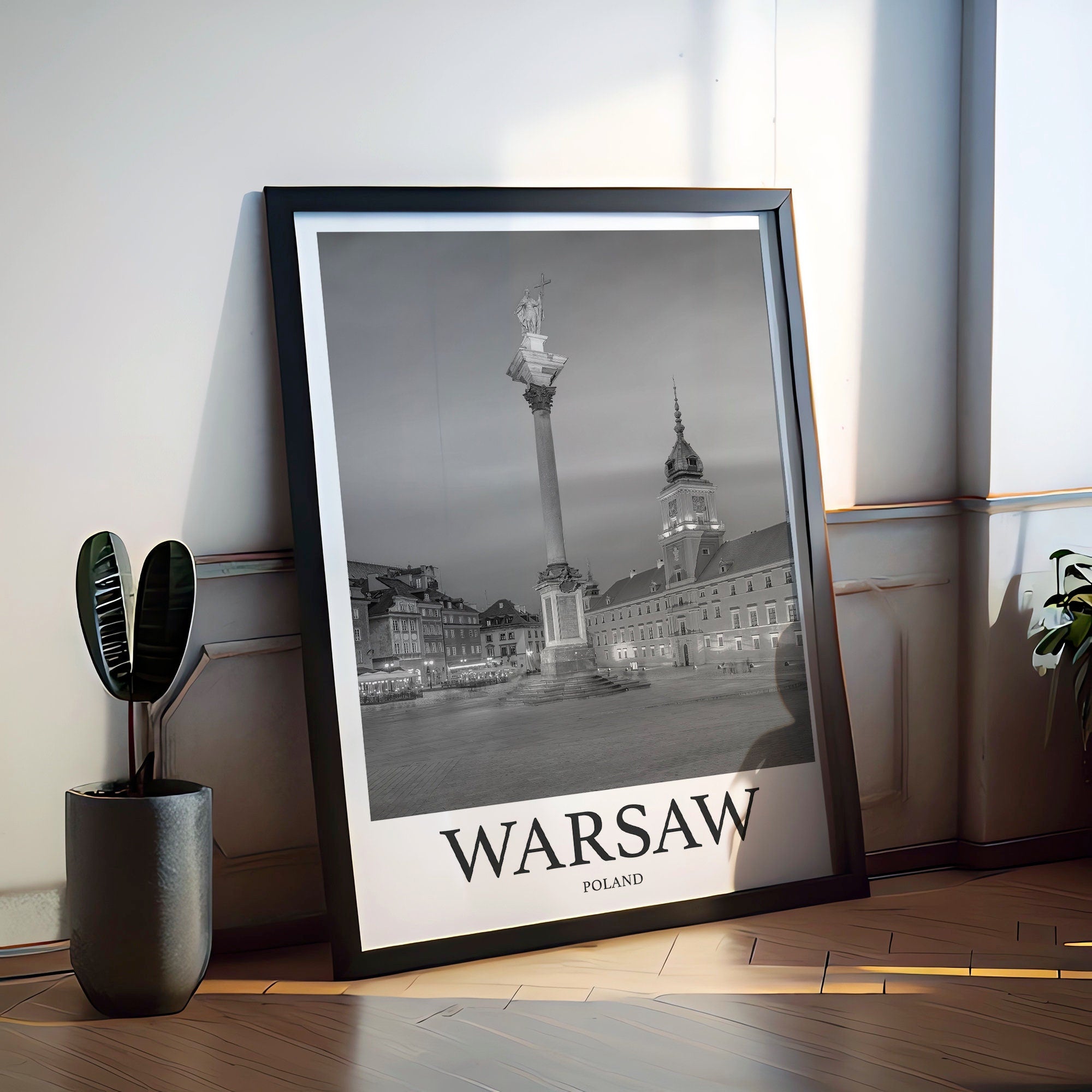 Warsaw Photo Print of Warsaw Poland Travel Photo Hanging Decor Photo Travel Art Gift For Travel Artwork