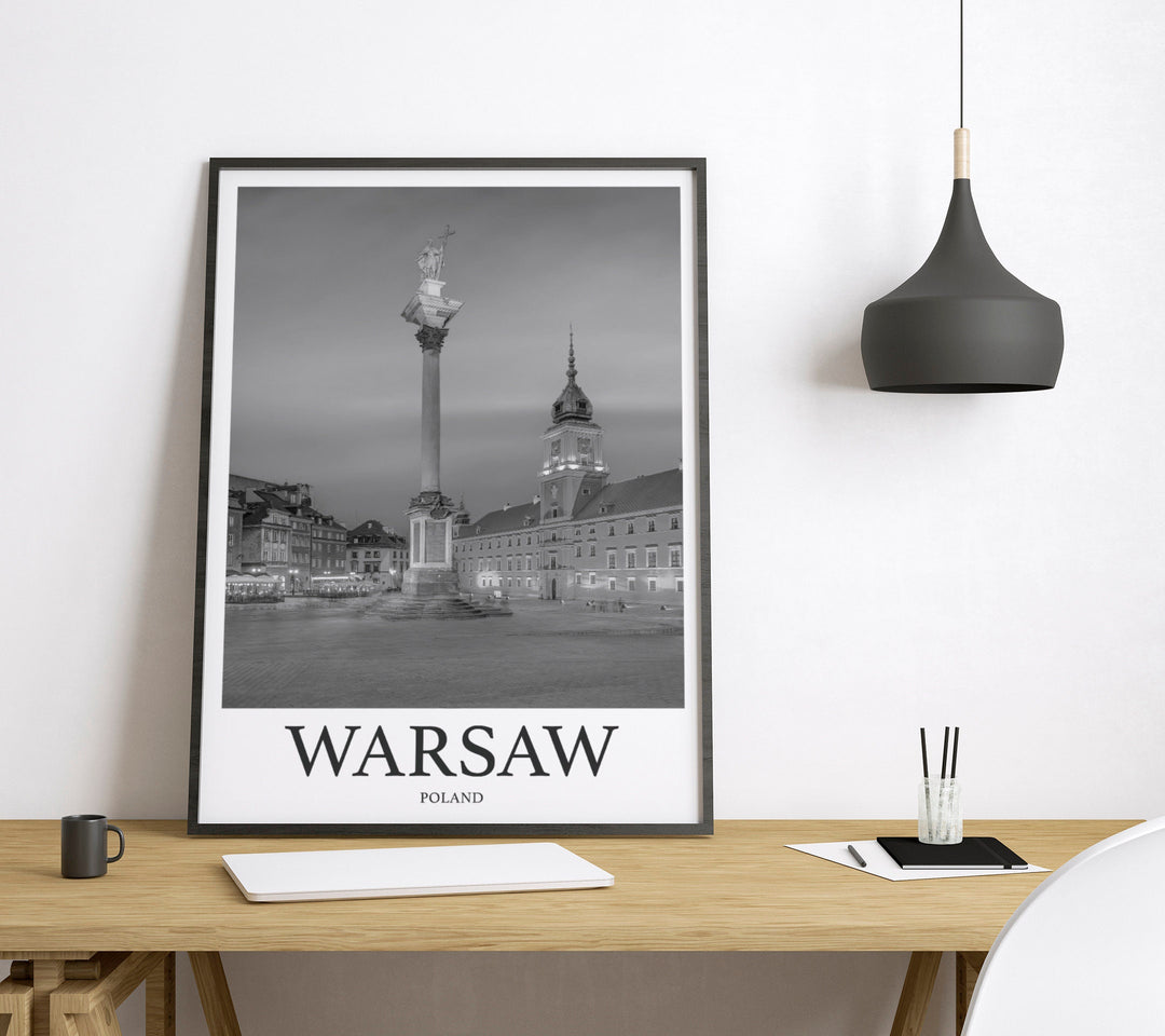 Warsaw Photo Print of Warsaw Poland Travel Photo Hanging Decor Photo Travel Art Gift For Travel Artwork Wall Art Framed Photo Travel
