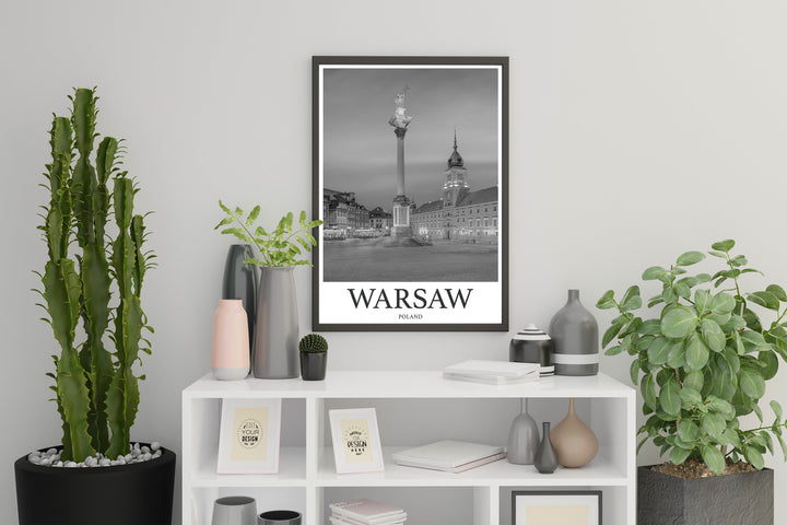 Warsaw Photo Print of Warsaw Poland Travel Photo Hanging Decor Photo Travel Art Gift For Travel Artwork Wall Art Framed Photo Travel