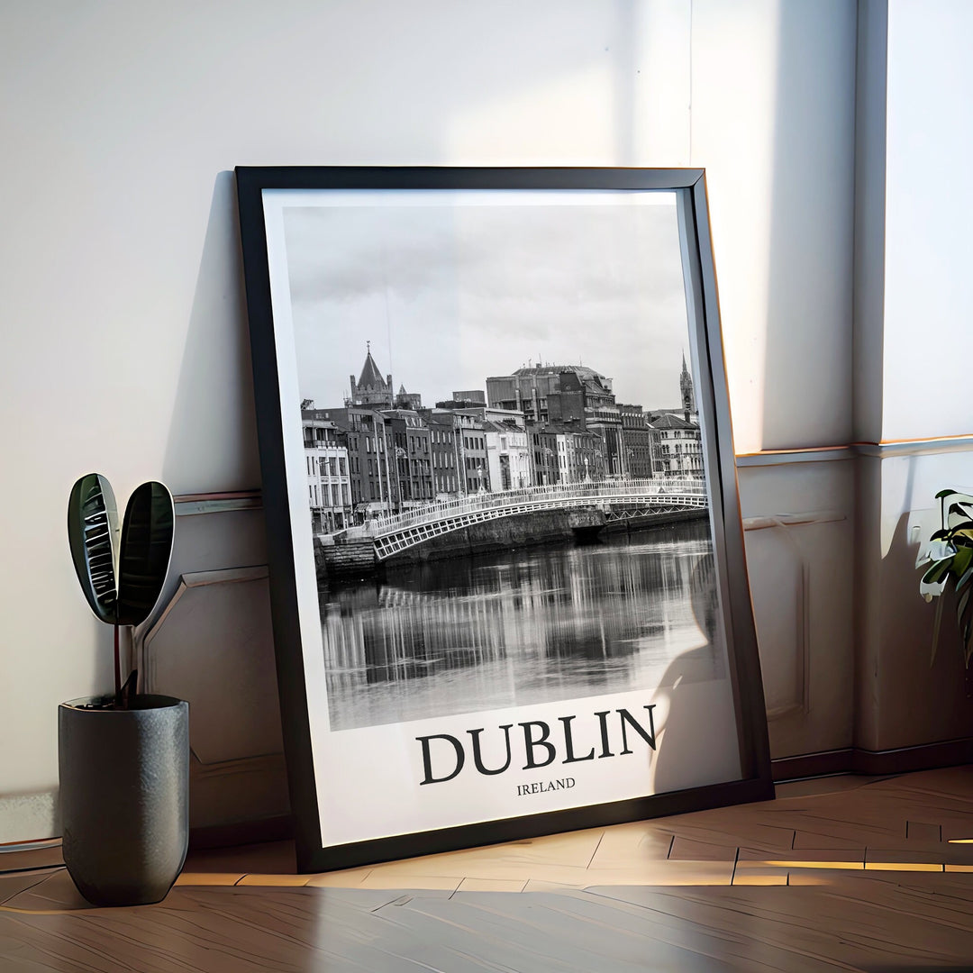 Dublin Photo Print of Dublin Ireland Travel Photo Hanging Decor Photo Travel Art Gift For Travel Artwork Wall Art Framed Photo Travel