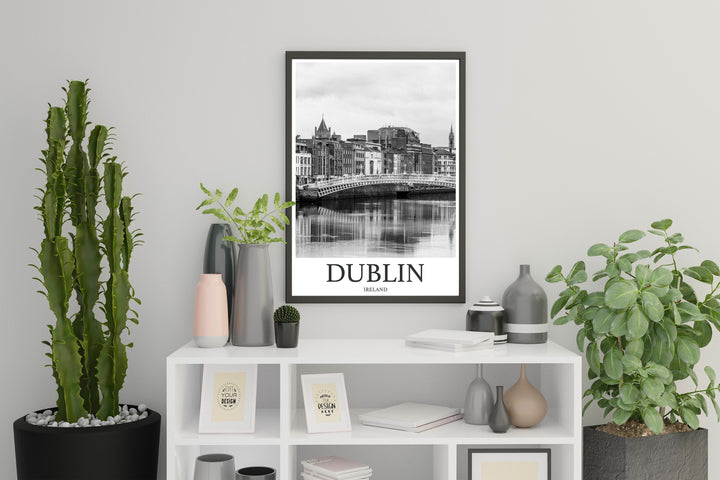 Dublin Photo Print of Dublin Ireland Travel Photo Hanging Decor Photo Travel Art Gift For Travel Artwork Wall Art Framed Photo Travel
