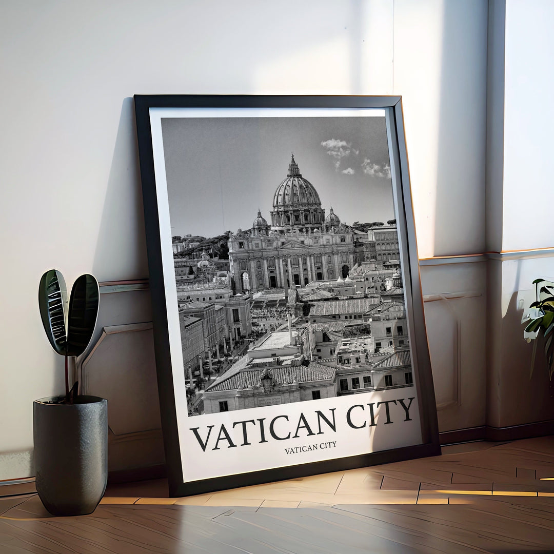 Vatican City Photo Print of Vatican City Travel Photo Hanging Decor Photo Travel Art Gift For Travel Artwork Wall Art Framed Photo Travel