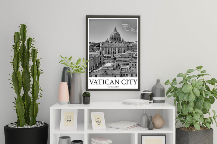 Vatican City Photo Print of Vatican City Travel Photo Hanging Decor Photo Travel Art Gift For Travel Artwork Wall Art Framed Photo Travel